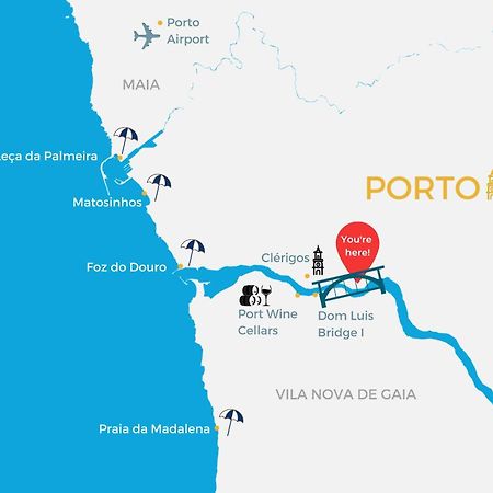 Santa Catarina Charming Loft Apartment Porto Ngoại thất bức ảnh
