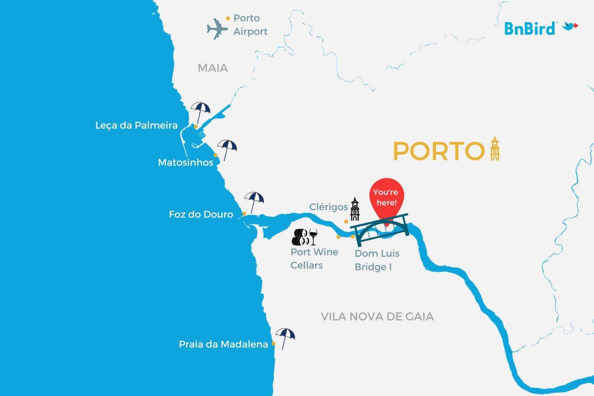 Santa Catarina Charming Loft Apartment Porto Ngoại thất bức ảnh